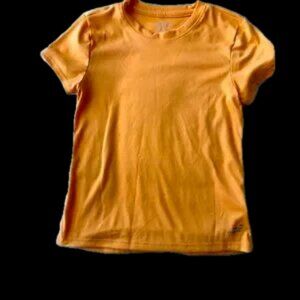 BCG Gold tee or golden brown small size 7 stretch tee